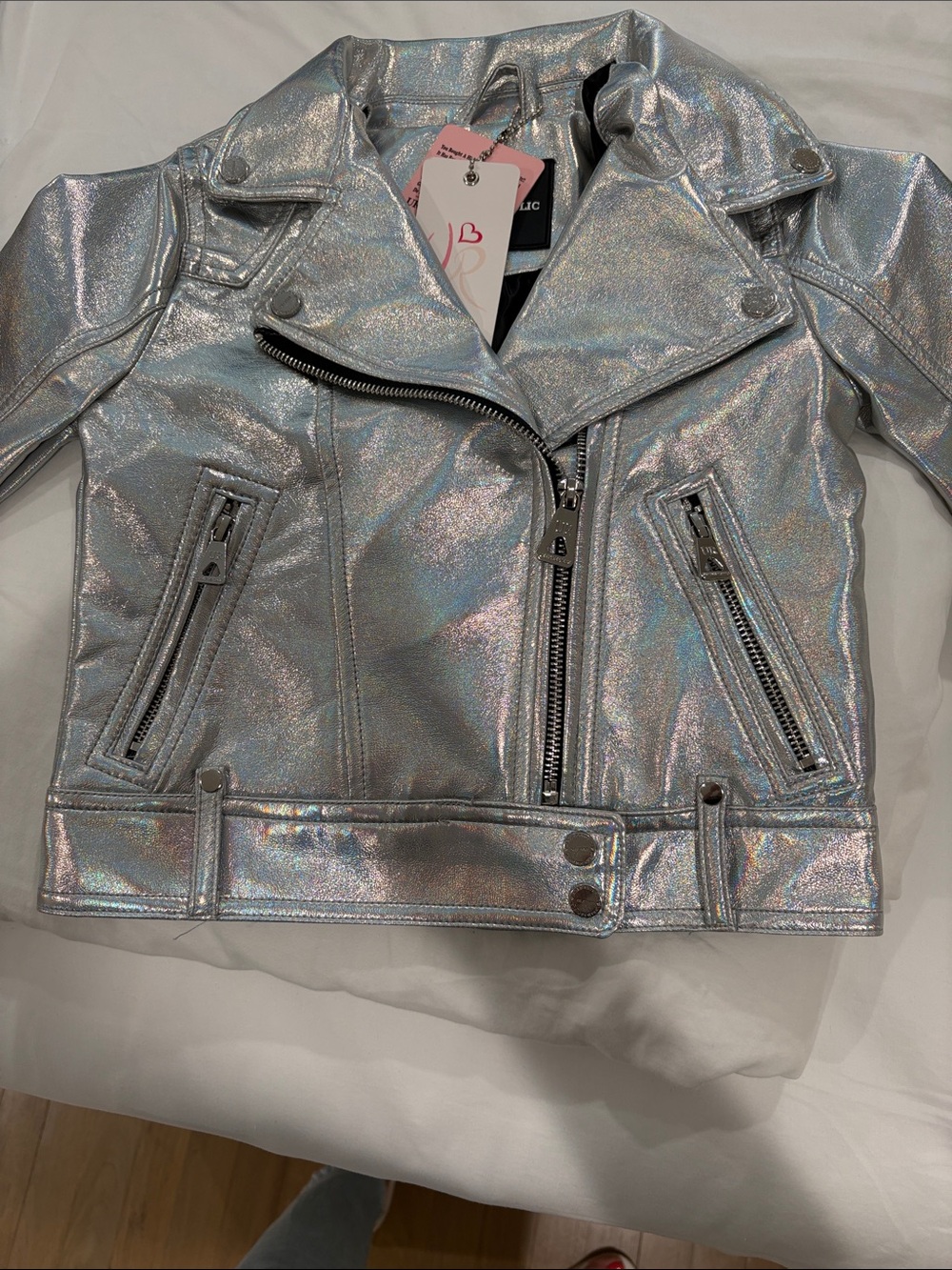 Urban republic girls silver Jacket